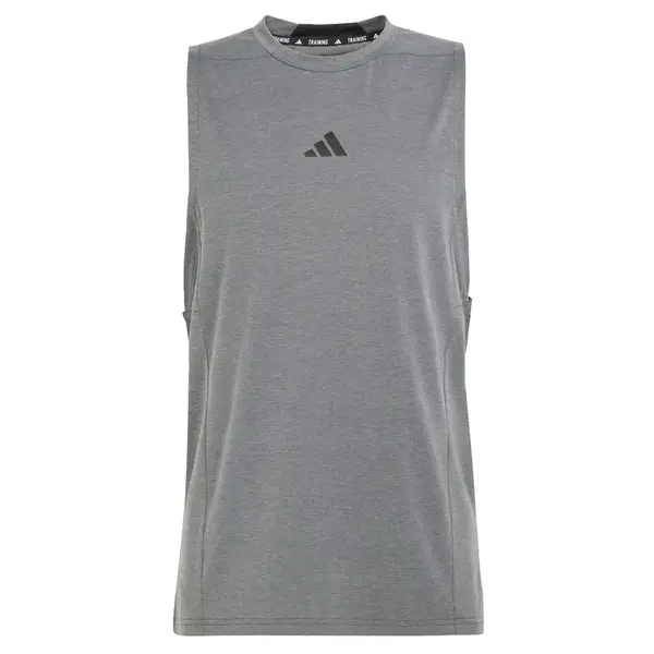ADIDAS PERFORMANCE Funkčné tričko 'Designed for Training'  sivá / čierna