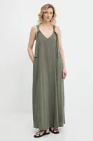 Šaty Answear.LAB béžová barva, maxi