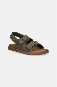 Tommy Hilfiger  Detské semišové sandále