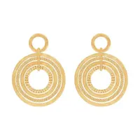 Pozlacené náušnice Lilou 171/51/KOL/PO