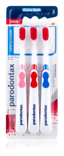 Parodontax Extra jemný zubní kartáček Gentle Clean Extra Soft 3 ks