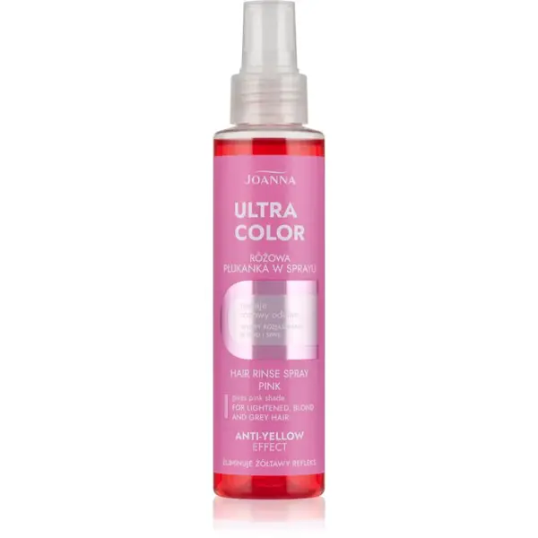 Joanna Ultra Color Hair Rinse Pink Spray tónovací sprej odstín Pink 150 ml