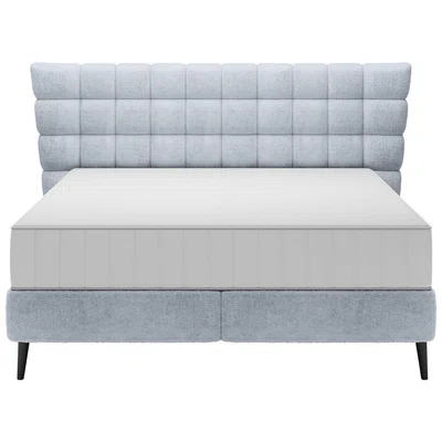 Esposa POSTEL BOXSPRING, 180/200 cm, šedá