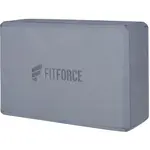 Fitforce YOGA BLOCK Joga blok, sivá, veľkosť