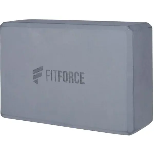Fitforce YOGA BLOCK Joga blok, sivá, veľkosť