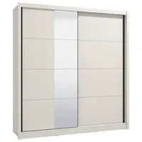 MID.YOU ŠATNÍ SKŘÍŇ S POSUVNÝMI DVEŘM, kašmírová, 205/215,5/60 cm