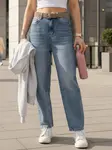 Dámské rovné džíny