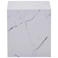 MID.YOU ODKLÁDACÍ STOLEK, bílá