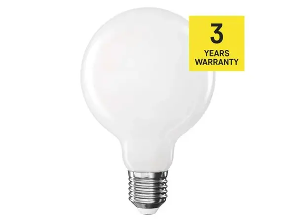 Žárovka Filament LED E27 7,8W G95 bílá přírodní EMOS ZF2D53