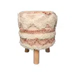 XXXL TABURET, dřevo, textil, 38/50/38 cm