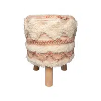 XXXL TABURET, dřevo, textil, 38/50/38 cm