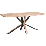 Livetastic JÍDELNÍ STŮL, akácie, černá, barvy akácie, 175/76/90 cm