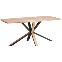Livetastic JÍDELNÍ STŮL, akácie, černá, barvy akácie, 175/76/90 cm