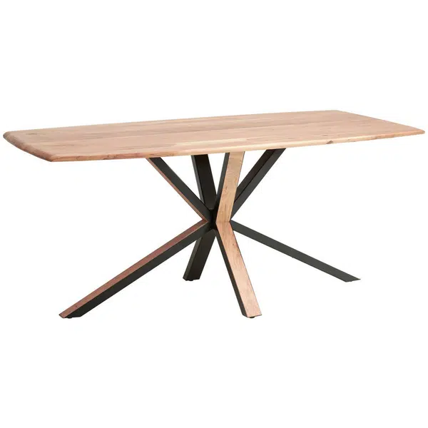 Livetastic JÍDELNÍ STŮL, akácie, černá, barvy akácie, 175/76/90 cm