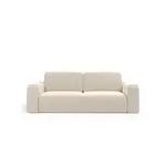 Livetastic ROZKLÁDACÍ POHOVKA, textil, bílá