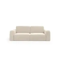 Livetastic ROZKLÁDACÍ POHOVKA, textil, bílá