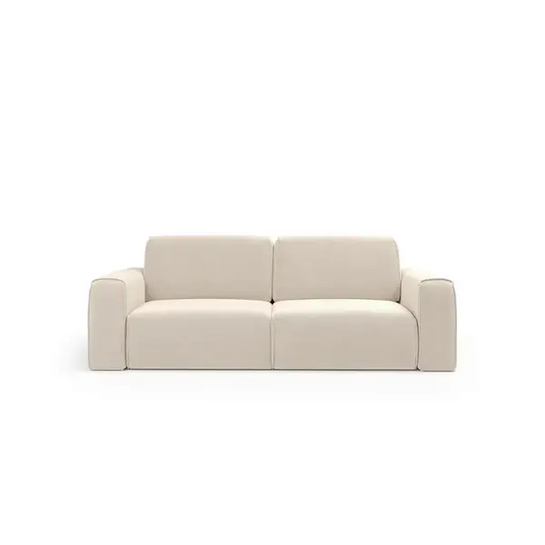 Livetastic ROZKLÁDACÍ POHOVKA, textil, bílá