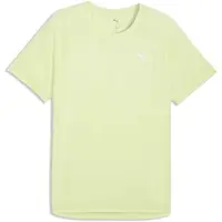 Puma RUN VELOCITY TEE Pánské sportovní triko, světle zelená, velikost