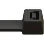 Páska vázací, nylonová, černá, 2.5 x 80 mm, STALCO PERFECT, bal.100 ks