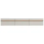 Xora NÍZKÁ KOMODA, dub artisan, kašmírová, 192/32/41,5 cm