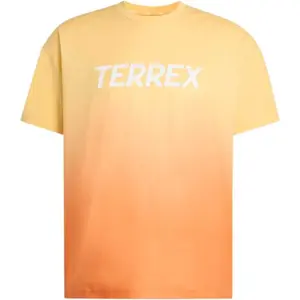 adidas MT TEE MP F Pánské sportovní triko, oranžová, velikost XXL