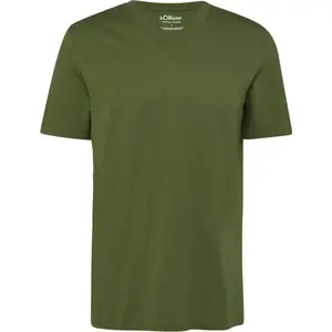 s.Oliver T-SHIRT Pánské tričko, zelená, velikost