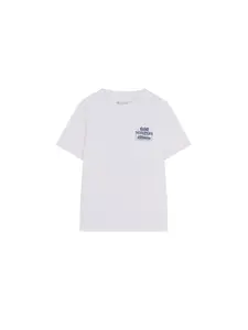 Scalpers Tričko  modrá / biela