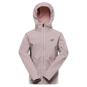 Dětská softshellová bunda s membránou alpine pro sperto 2  růžová 140-146