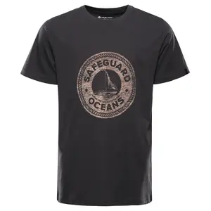 Pánské bavlněné triko alpine pro domen šedá xl