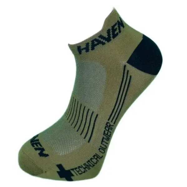 HAVEN SNAKE NEO Členkové ponožky, tmavo zelená, veľkosť