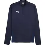 Puma TEAMGOAL TRAINING 1/4 ZIP TOP Pánské triko, tmavě modrá, velikost