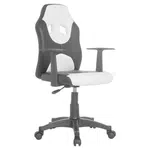 MID.YOU OTOČNÁ ŽIDLE PRO MLÁDEŽ, bílá, černá