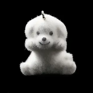 Flocking Opaque Resin Pendants