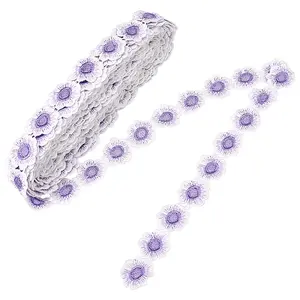 Polyester Flower Lace Ribbon