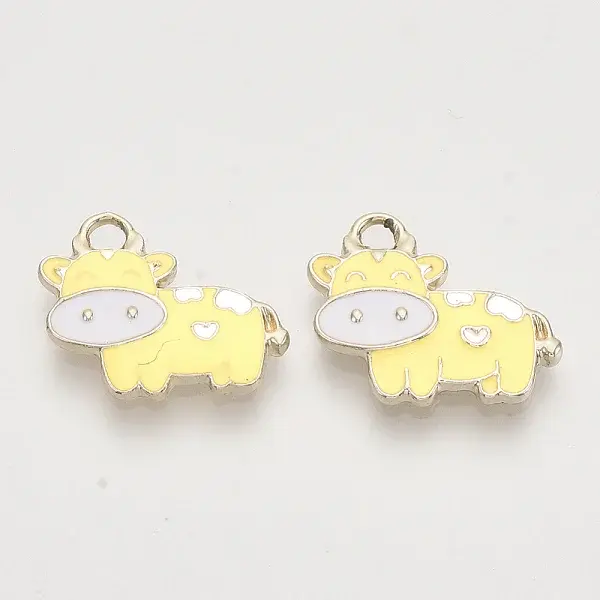 Alloy Enamel Pendants