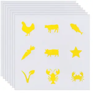 PVC Plastic Self-Adhesive Stickers