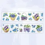 Fruits PET Self-Adhesive Stickers