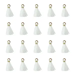 Polycotton(Polyester Cotton) Tassel Pendant Decorations