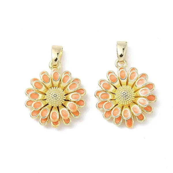 Brass Enamel Pendants