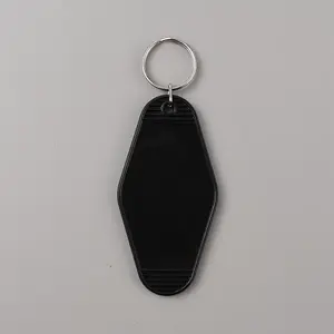 Plastic Blank Motel Keychain