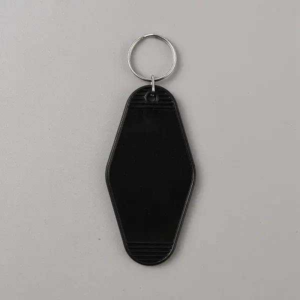 Plastic Blank Motel Keychain