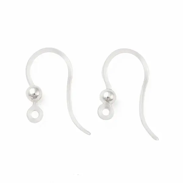 Transparent Resin Earring Hooks