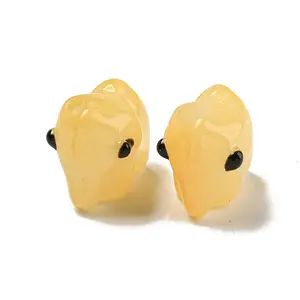 Handmade Transparent Glass Beads