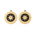 304 Stainless Steel Enamel Pendants