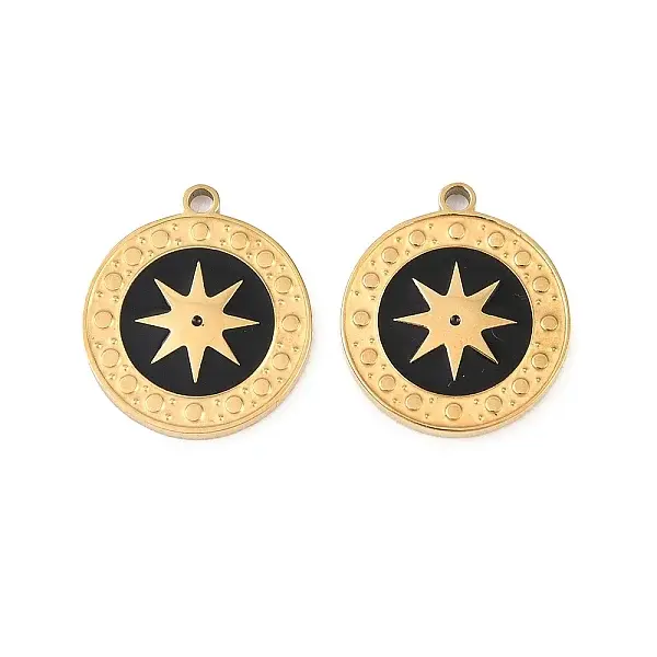 304 Stainless Steel Enamel Pendants