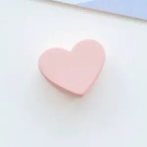 Rubberized Style Opaque Acrylic Beads