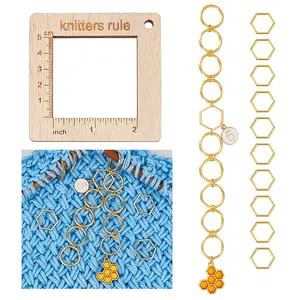 Alloy and  Wooden Sweater Knitting tool