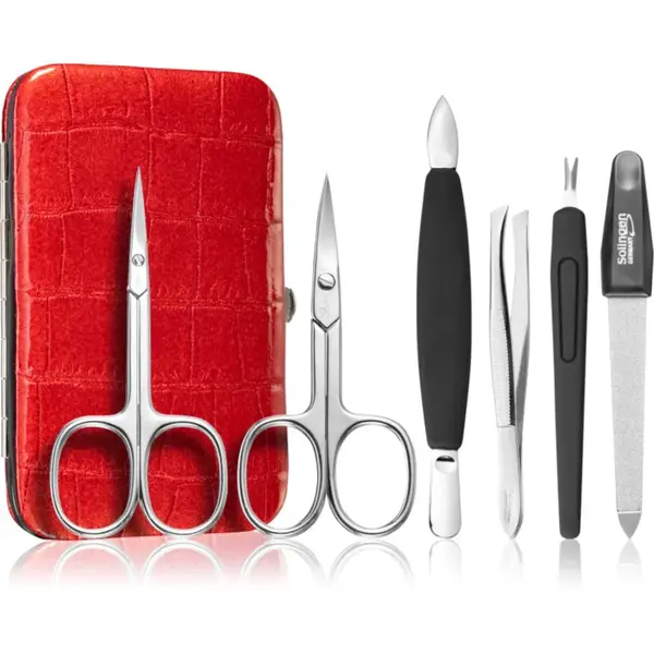 DuKaS Premium Line Solingen 126 set na manikúru Red