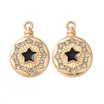 Alloy Enamel Pendants