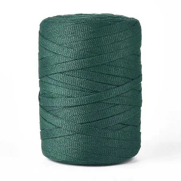 Flat Polyester Cord for Crochet Bag